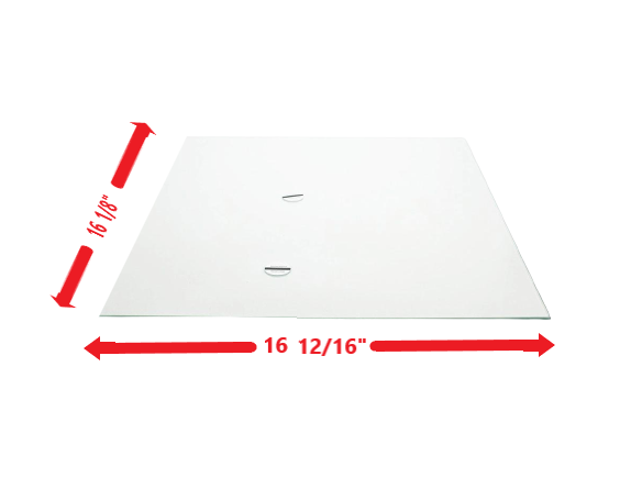 Deli Drawer Cover Glass Insert Compatible with Frigidaire Refrigerator 240443384