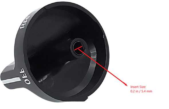 Knob Compatible with Frigidaire Range 316564511 1513577 AH2364186 EA2364186