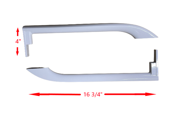 ( Metal ) Unbreakable Handle Compatible with Frigidaire Refrigerator 5304486359