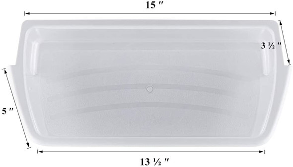 Door Shelf Bin Compatible with Whirlpool Refrigerator W10321304 ( 3 Pcs )