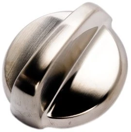 Surface Burner Knob Stainless Steel Finish Compatible with GE Kenmore WB03T10284