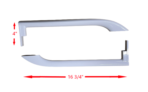 ( Metal ) Unbreakable Handle Compatible with Frigidaire Refrigerator 5304486359