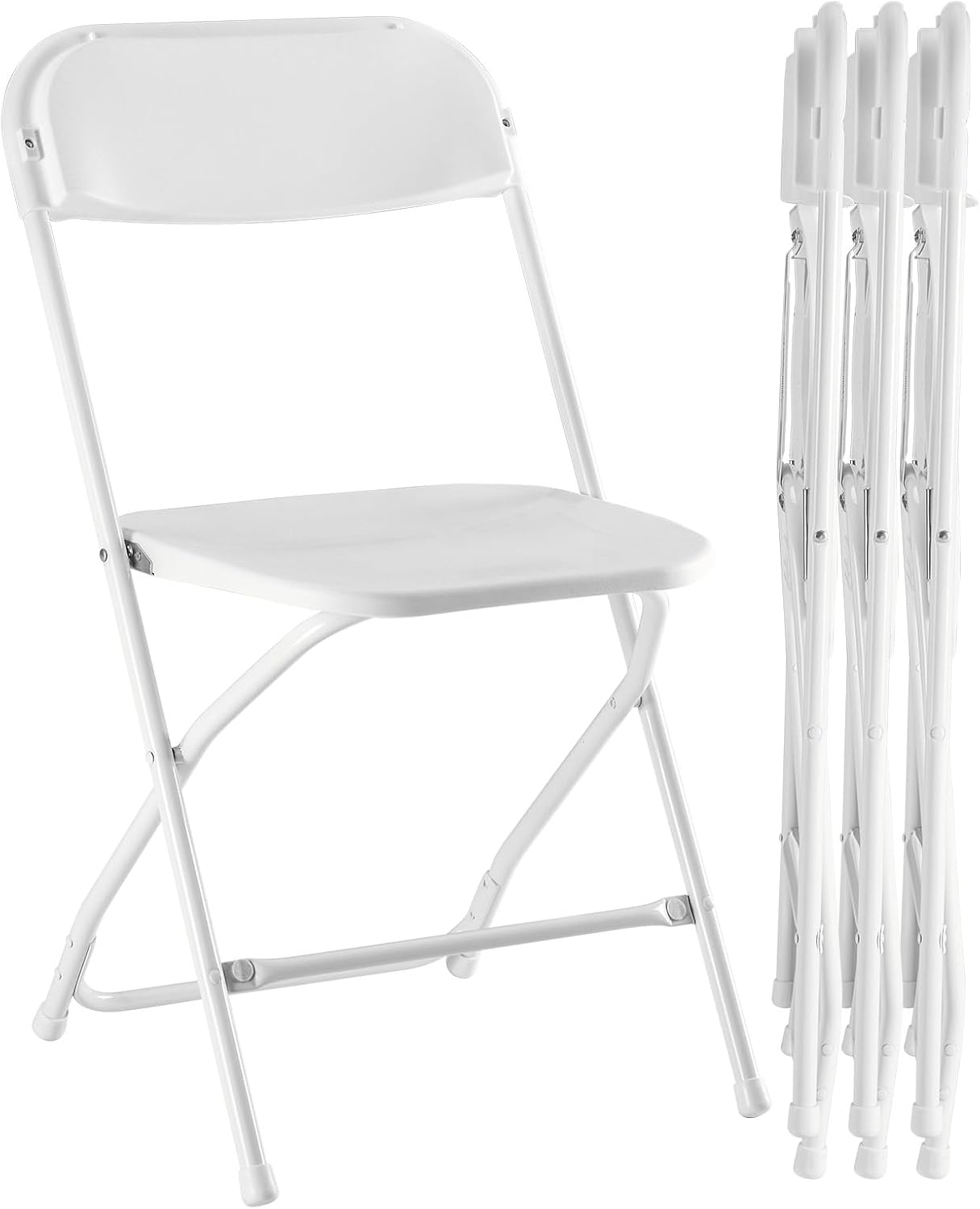 4 or 10 Pack Folding Plastic Chairs for Weddings, Parties & Home Events - Picture 7 of 10