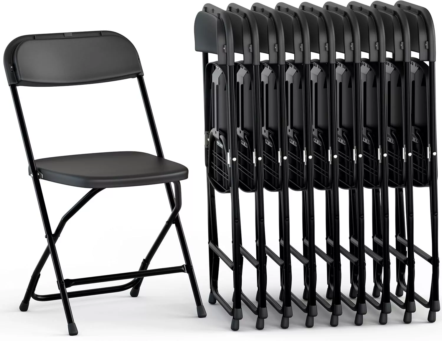 4 or 10 Pack Folding Plastic Chairs for Weddings, Parties & Home Events - Picture 10 of 10