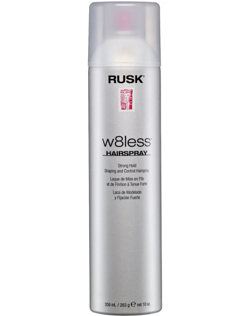 Rusk W8less Strong Hold Shaping & Control Hair Spray, 10 oz