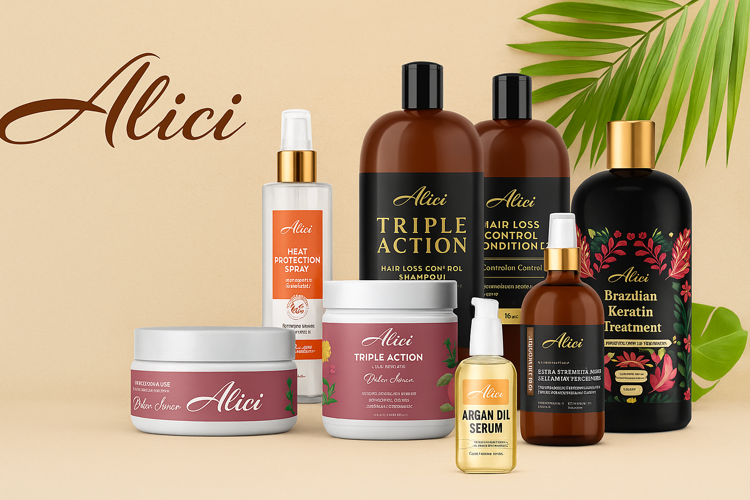 Alici professional keratin and salon care products