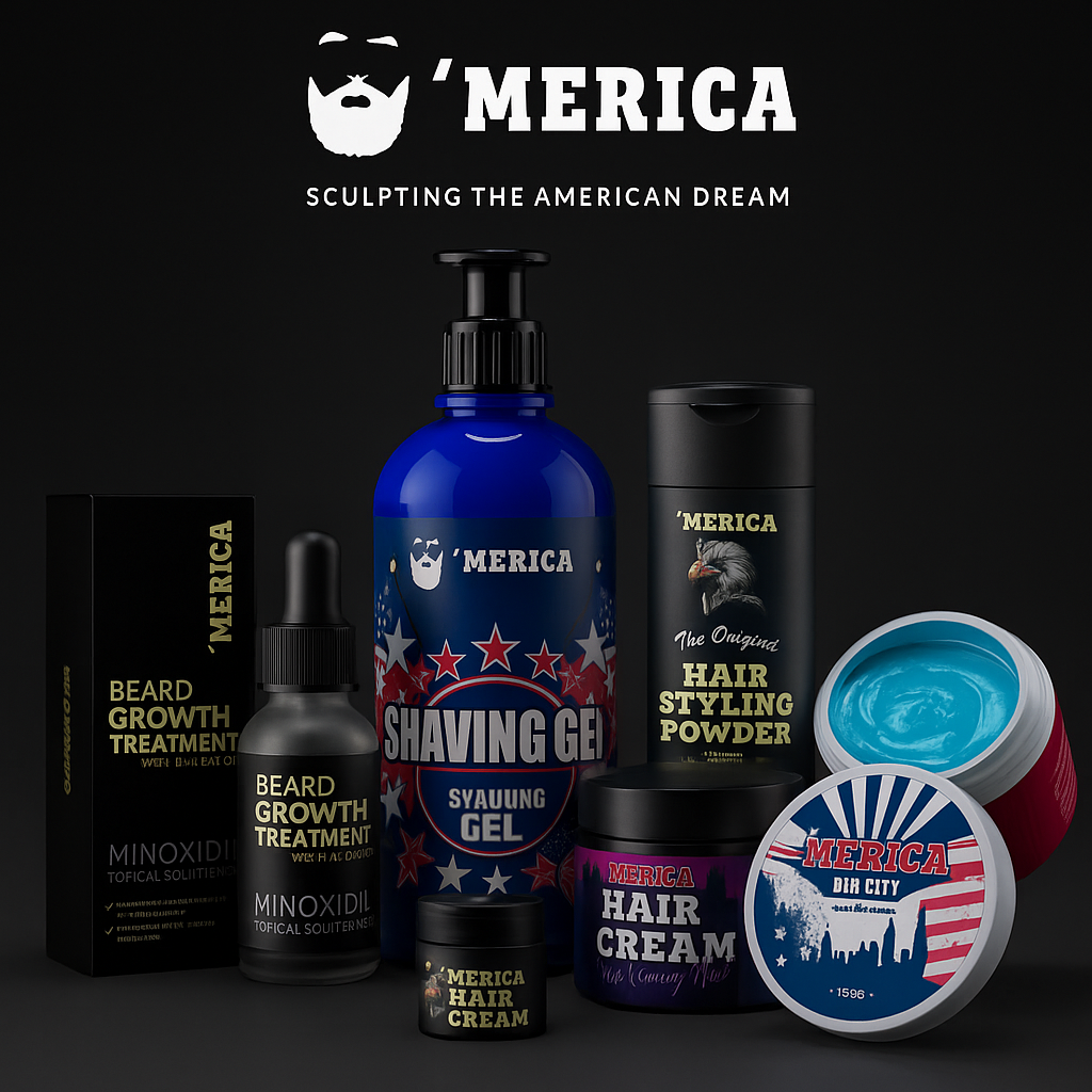’Merica men’s grooming products