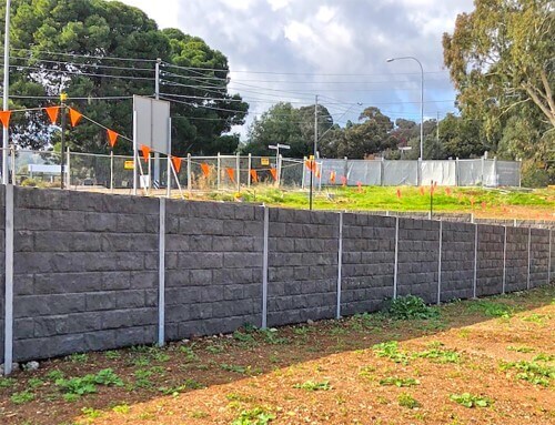 Gorilla Wall Retaining Walls at a DIY worksite