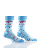 Men's Crew Sock, Ice Time