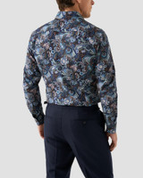 ETON -Motif Signature Twill Shirt ETON -Motif Signature Twill Shirt
