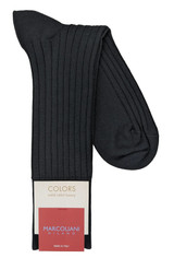 MARCOLIANI-4001 Essence of Cotton Soft Ribbed Socks