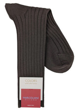 MARCOLIANI-4001 Essence of Cotton Soft Ribbed Socks