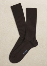 MARCOLIANI-4001 Essence of Cotton Soft Ribbed Socks