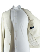 AE -REDA - 100% FINE COTTON CORDUROY -ECRU