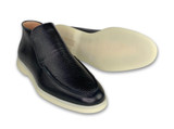 ARMIN OEHLER -MILAN HIGH TOP -BLACK LEATHER