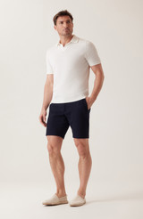 DEKE -OASIS BERMUDA IN HYPERLOOP HONEYCOMB -BLACK/NAVY