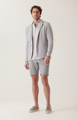 DEKE -OASIS BERMUDA IN LUXEFLEX TWILL -STONE