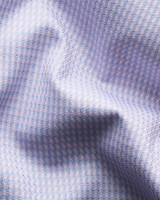 ETON-PINK CHECK SIGNATURE DOBBY SHIRT