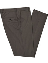 AE-MARLANE DARK TAN SUIT PEAK LAPEL DE-C0NTSTRUCTED