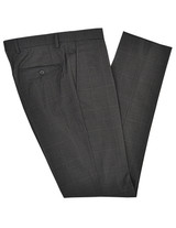 AE-SUIT BROWN CHECK WINDOWPANE