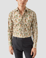ETON - ELEVATED WHITE PEACOCK FINE TWILL SHIRT