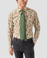 ETON - ELEVATED WHITE PEACOCK FINE TWILL SHIRT