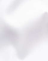 ETON - WHITE SOLID SIGNATURE TWILL W/BEIGE BTNS SHIRT