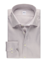 STENSTROMS - RED CHECK TWILL SHIRT
