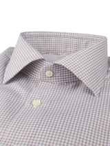 STENSTROMS - RED CHECK TWILL SHIRT