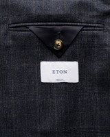 ETON - WOOL CHECK SOFT JACKET -CHECK NAVY ETON - WOOL CHECK SOFT JACKET -CHECK NAVY