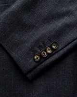 ETON - WOOL CHECK SOFT JACKET -CHECK NAVY ETON - WOOL CHECK SOFT JACKET -CHECK NAVY