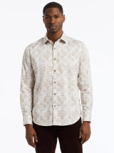ROBERT GRAHAM-DELANCEY L/S WOVEN SHIRT -KHAKI