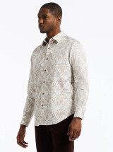 ROBERT GRAHAM-DELANCEY L/S WOVEN SHIRT -KHAKI
