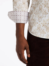 ROBERT GRAHAM-DELANCEY L/S WOVEN SHIRT -KHAKI