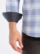 ROBERT GRAHAM-DELFORD L/S WOVEN SHIRT -NAVY