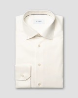 ETON - CHECK SIG. TWILL SHIRT - OFFWHITE ETON - CHECK SIG. TWILL SHIRT - OFFWHITE