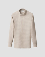 ETON -MICRO CHECK SIG.FLANNEL SHIRT-BEIGE ETON -MICRO CHECK SIG.FLANNEL SHIRT-BEIGE