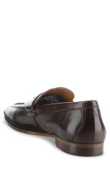 AMBITIOUS - PENNY LOAFER IN SOFT LEATHER-TD MORO