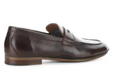 AMBITIOUS - PENNY LOAFER IN SOFT LEATHER-TD MORO