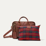 WILL - HANK LEATHER SATCHEL -COGNAC
