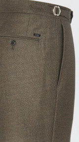 HILTL- VARO U LUX. WOOL & CASH W/SIDE ADJUSTER-TAUPE