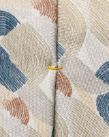 ETON - GEOMETRIC OXFORD SILK PRINT TIE -LIGHT GREY