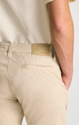 MAVI-MILTON LINEN CITY SMART CHINO PANTS -BEIGE