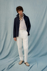 ETON - LANA TECH PADDED OVERSHIRT -NAVY