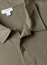 SUNSPEL -RIVIERA S/S POLO -FOSSIL GREY