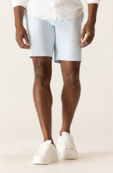 DEKE -GALAXY BERMUDA IN ULTRA 4X STRETCH TWILL -ICE WATER