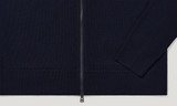 BELSTAFF - KELBY ZIP CARDIGAN-DARK INK