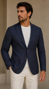 AE- REDA ACTIVE SPORTCOAT -NAVY JERSEY