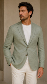 AE- REDA ACTIVE SPORTCOAT-L.GREEN JERSEY