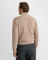 ETON MERINO HEAVY STRUCTURE TURTLE NECK - BEIGE
